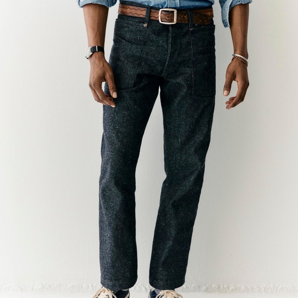 Imogene + Willie Sturgill Indigo Nep Jeans Size 36 New With Tags
